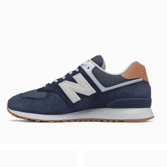 New Balance 574 Natural Indigo Faded Mahogany‎